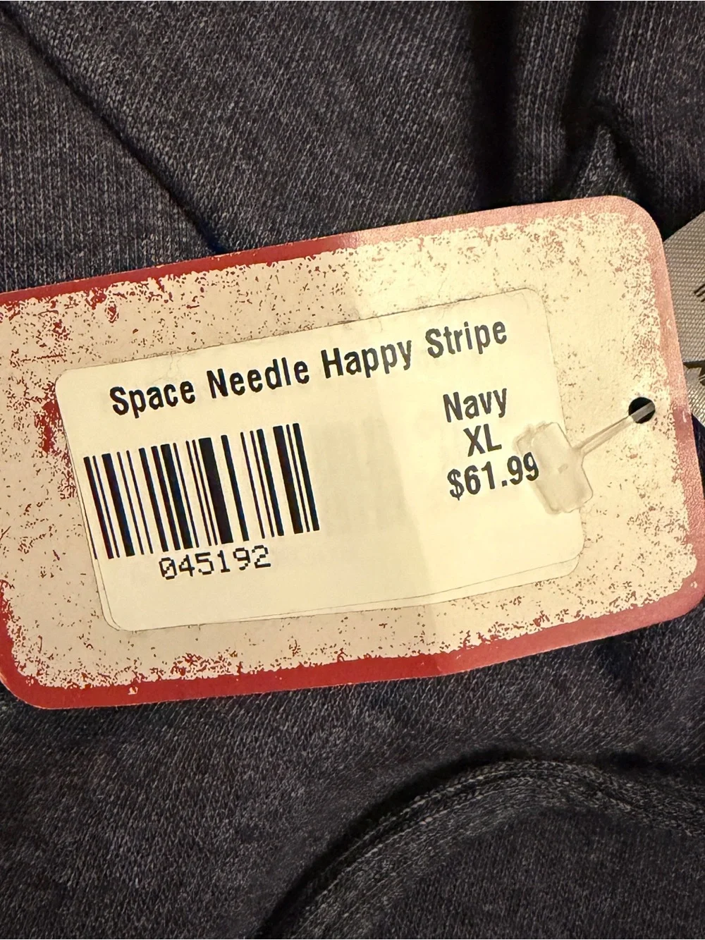 NWT Seattle Rainbow Striped  Hooded Sweatshirt Hoodie Good Land Supply Co
